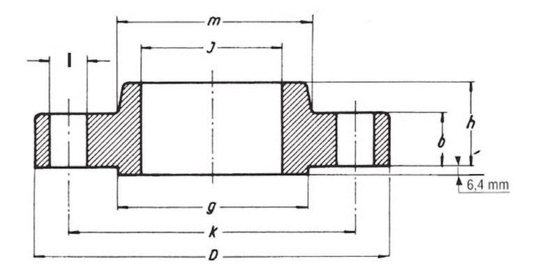 Flanges To Be Welded Overlapping Class Ansi B Flanges Memit