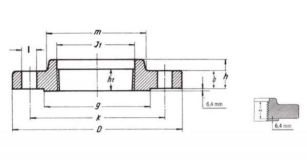 Threaded flanges class 1500-ANSI B 16.5 FLANGE