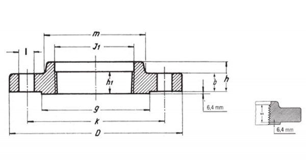 Threaded flanges class 600-ANSI B 16.5 FLANGE