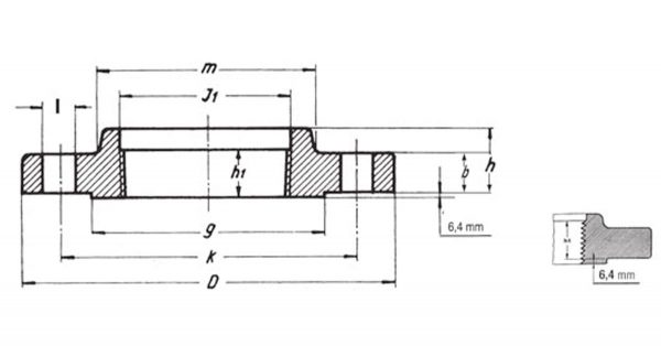 Threaded flanges class 900-ANSI B 16.5 FLANGE